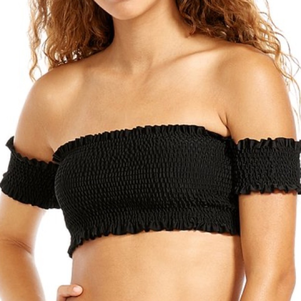 Body Glove Bliss Shirred Off-Shoulder Bikini Top